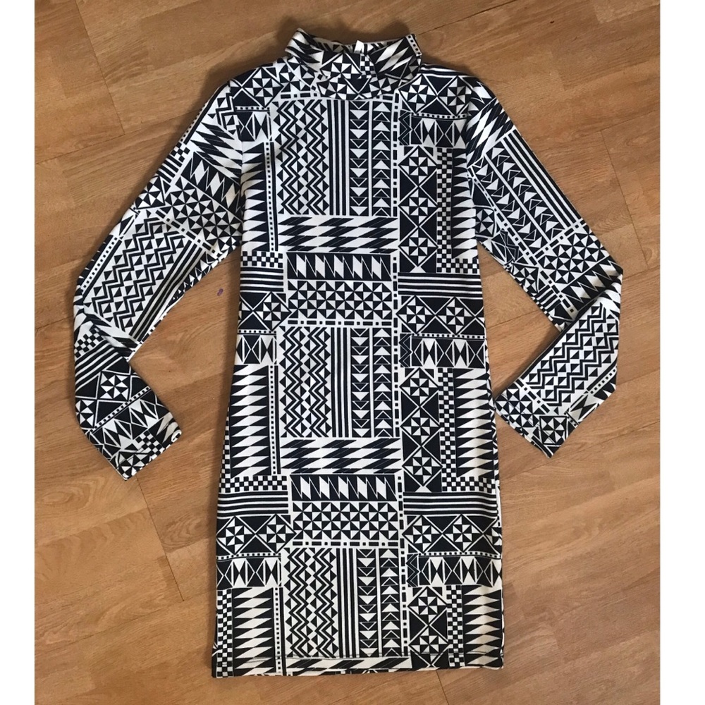 Pattern Stretchy Dress